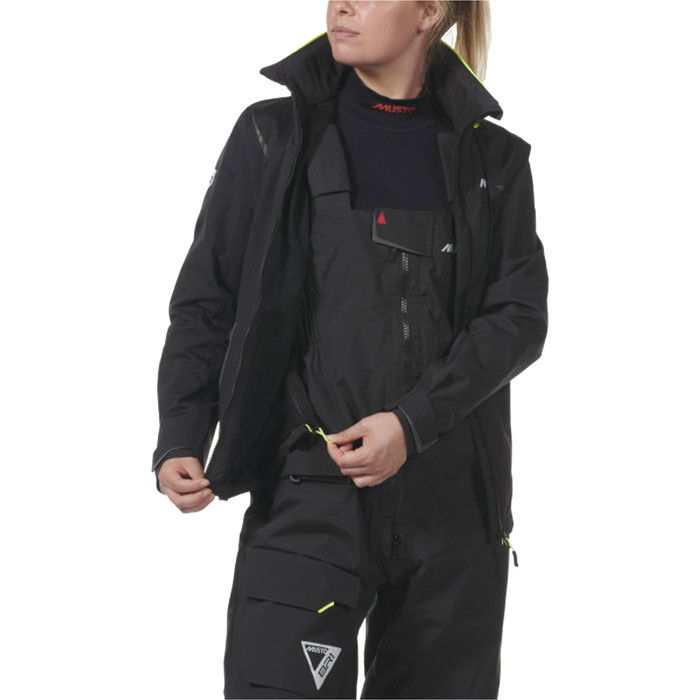 2024 Musto Womens BR1 Solent Sailing Jacket 82404 - Black